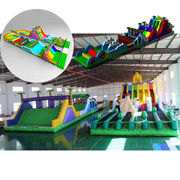 inflatable obstacle course carnival